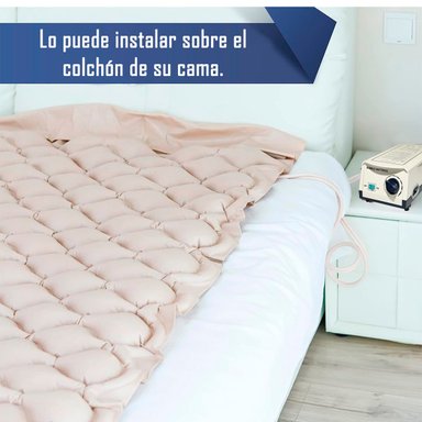 COLCHÓN ANTIESCARAS MOTOR 1 PLAZA + KIT REPARACIÓN - 6