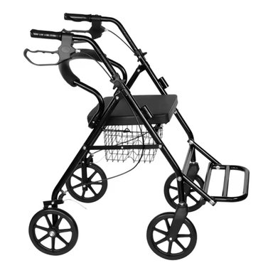 Andador Burrito Ortopedico Con Asiento 4 Ruedas Plegable - 1