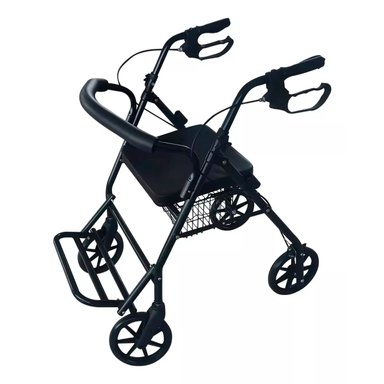 Andador Burrito Ortopedico Con Asiento 4 Ruedas Plegable - 2
