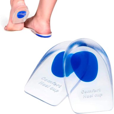 PLANTILLAS ORTOPÉDICAS PAD04 TALONERAS SILICONA ESPOLON FASCITIS S M - 1