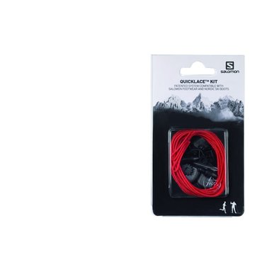 CORDON QUICKLACE SALOMON KIT ROJO - 1