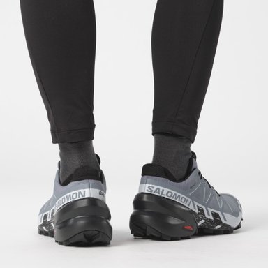 ZAPATILLA TREKKING SALOMON GRIS MUJER SPEEDCROSS 6 GTX W - 9