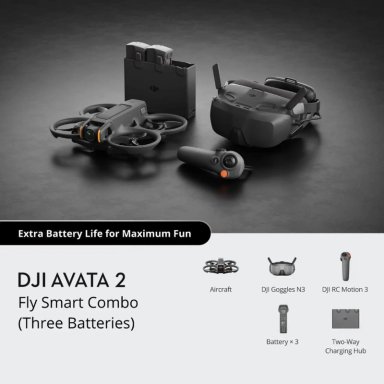 DJI AVATA 2 FLY SMART COMBO（THREE BATTERIES） - 1