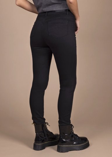 JEANS ALGODÓN MUJER EFESIS NEGRO MIA SKINNY - 3