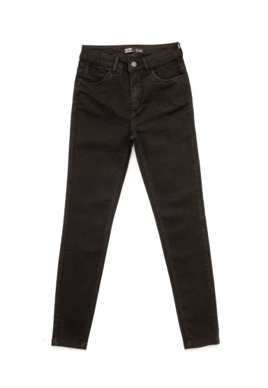 JEANS ALGODÓN MUJER EFESIS NEGRO MIA SKINNY - 4