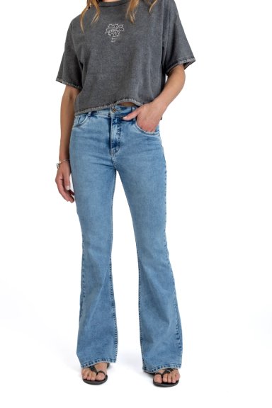 JEANS FEEL LIGHT FLARE BOLSILLO C/ TAPETAS - 1
