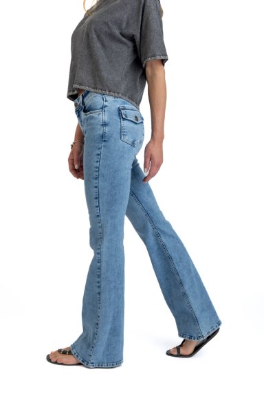 JEANS FEEL LIGHT FLARE BOLSILLO C/ TAPETAS - 2