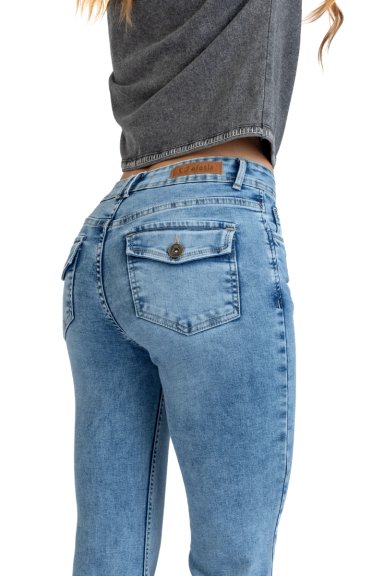 JEANS FEEL LIGHT FLARE BOLSILLO C/ TAPETAS - 3