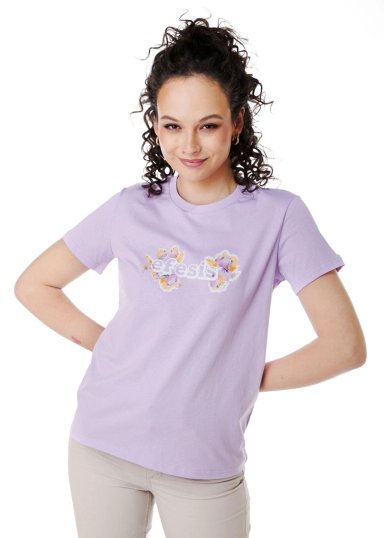 POLERA GIOVY REGULAR ESTAMPADO LILA EFESIS - 2