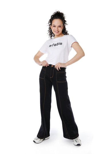 POLERA MILA REGULAR ESTAMPADO Y LENTEJUELAS BLANCO EFESIS - 6