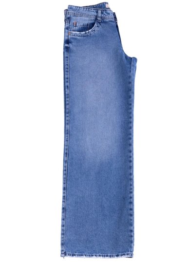JEANS PUFF WIDE BOLSILLO CON ESTRELLAS AZUL LIGHT EFESIS - 6