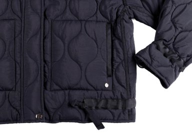 PARKA AINA REGULAR ACOLCHADA Y RECOGIDO NEGRO EFESIS - 7