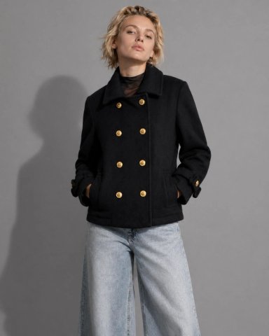CHAQUETA DUSTIN REGULAR PAÑO NEGRO EFESIS - 2