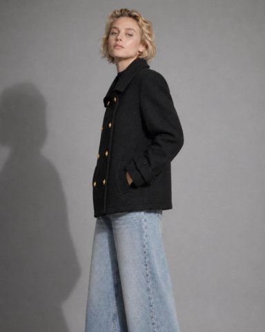 CHAQUETA DUSTIN REGULAR PAÑO NEGRO EFESIS - 3