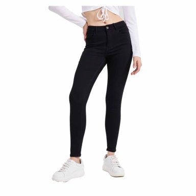 JEANS MUJER SUPER SKINNY EMILIA NEGRO FASHION'S PARK - 1