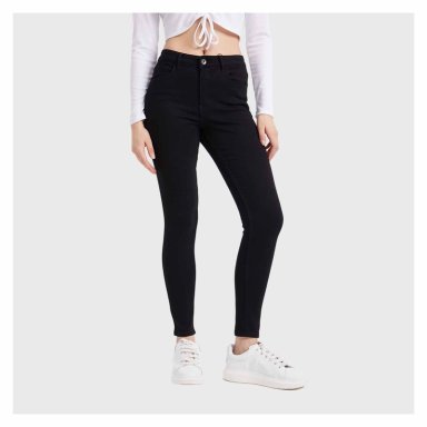 JEANS MUJER SUPER SKINNY EMILIA NEGRO FASHION'S PARK - 2