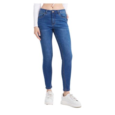 JEANS MUJER SUPER SKINNY ESTELA AZUL FASHION'S PARK - 1