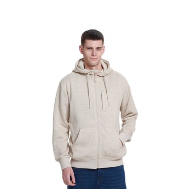 POLAR HOMBRE HOODIE CAFE CLARO - 1