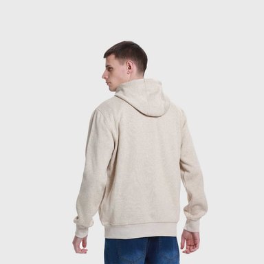POLAR HOMBRE HOODIE CAFE CLARO - 3