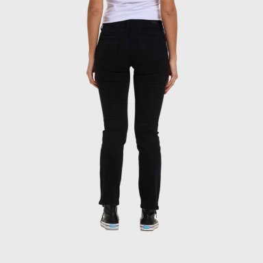 JEANS MUJER FLO RECTO NEGRO - 3