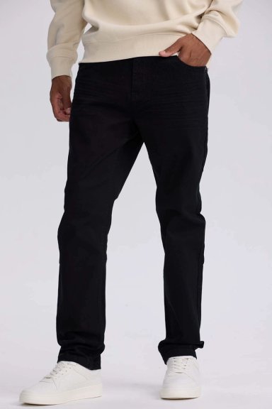 JEANS HOMBRE SLIM EN COLOR NEGRO - 1