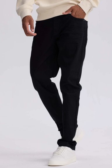 JEANS HOMBRE SLIM EN COLOR NEGRO - 2