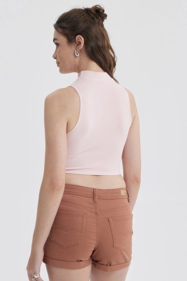 PETO MUJER SIN COSTURA ROSA - 3