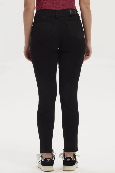 JEANS MUJER JENNY SKINNY NEGRO - 3