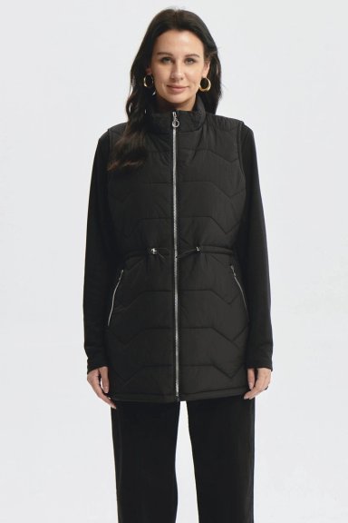 PARKA MUJER LISA NEGRO - 1