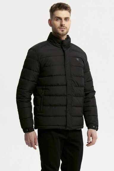 PARKA HOMBRE SLIM NEGRO - 2