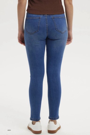 JEANS MUJER SUPER SKINNY ESTELA AZUL - 3
