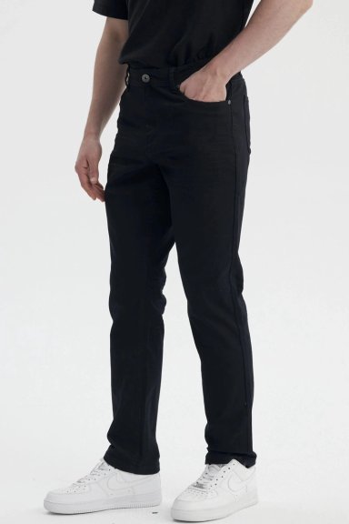 JEANS HOMBRE SLIM COLOR NEGRO - 2