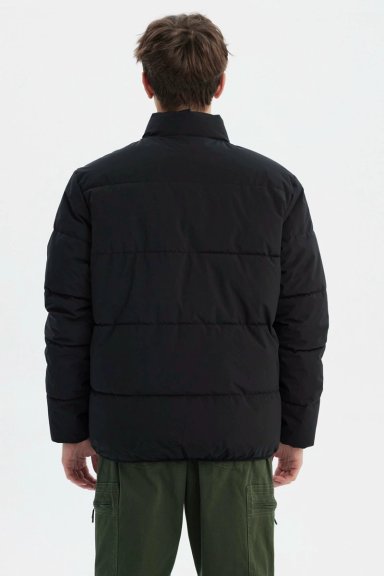 PARKA HOMBRE SLIM NEGRO - 3