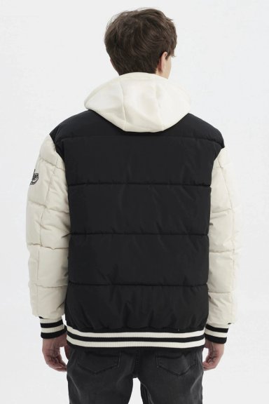 PARKA HOMBRE SLIM NEGRO - 3