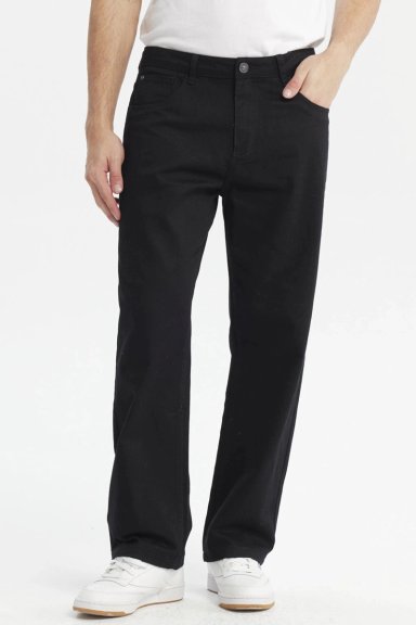JEANS HOMBRE 650 COLOR CALCE RECTO NEGRO - 1