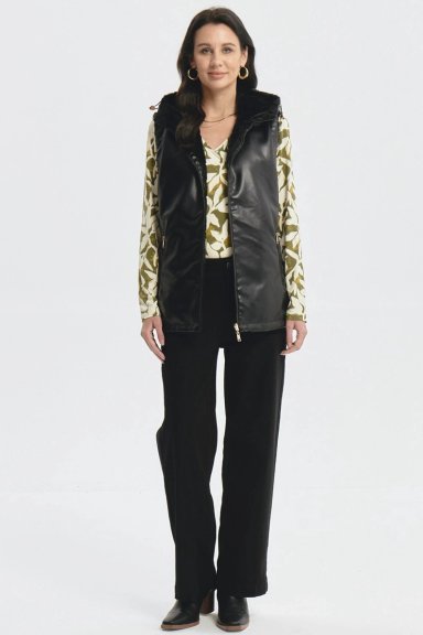 CHAQUETA MUJER SLIM NEGRO - 4