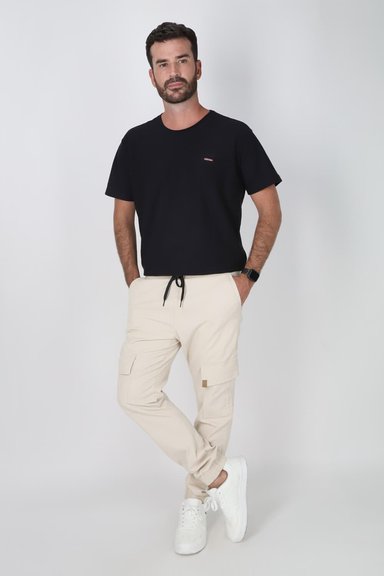 PANTALON JOGGER ALGODÓN HOMBRE GANGSTER RECRUIT CANVAS - 5