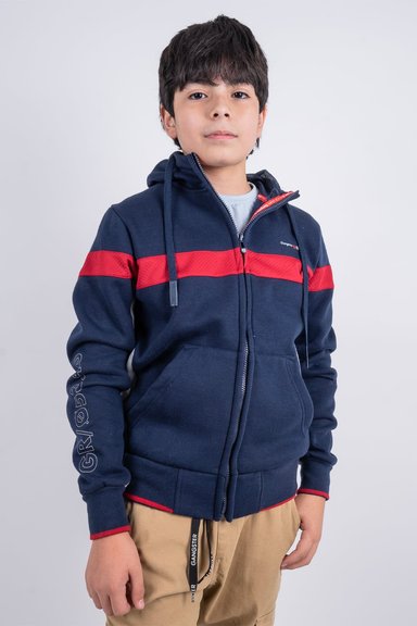 POLERÓN NIÑO GANGSTER DINO TEEN FULLZIPPER FLEECE - 1