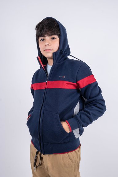 POLERÓN NIÑO GANGSTER DINO TEEN FULLZIPPER FLEECE - 3
