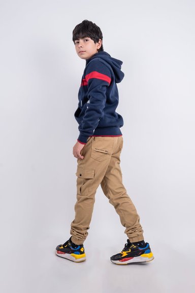 POLERÓN NIÑO GANGSTER DINO TEEN FULLZIPPER FLEECE - 5