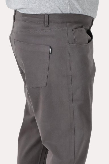 PLUS PANTALON CANVAS LISO CHESTER GRIS - 3