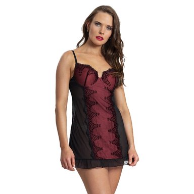 BABY DOLL TUL Y ENCAJE - 1