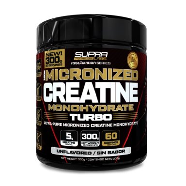 CREATINA MONOHIDRATADA MICRONIZADA 300G EN POLVO FAST NUTRITION SUPRALABS - 1