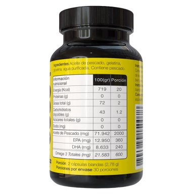 OMEGA 3 60 CAPSULAS VITANUTRITION - 2