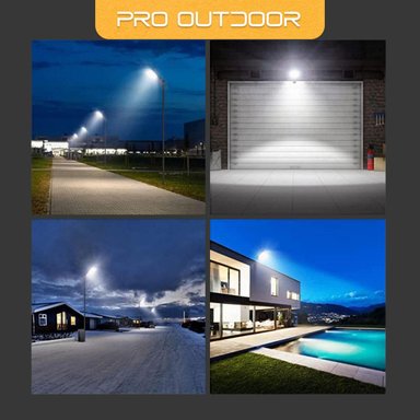 LUMINARIA LED 100 W SOLAR CONTRA AGUA - 5