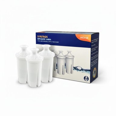 PACK 3 FILTROS PRO OUTDOOR JARRAS BIANCA HOME - 1