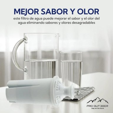 PACK 3 FILTROS PRO OUTDOOR JARRAS BIANCA HOME - 6