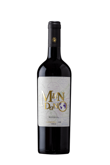 CAJA X 6 VINOS MUNDANO RESERVA CARMENERE - 2