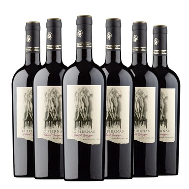 CAJA X 6 VINO GRAN RESERVA 12 PIERNAS C.S SIN FILTRAR - 1