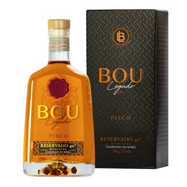 Cja x 6 Pisco Bou Legado Roble y Blanco 40º - 3